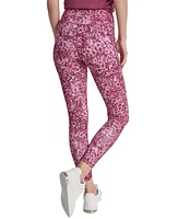 Dkny Sport Women's High-Rise Printed 7/8 Leggings