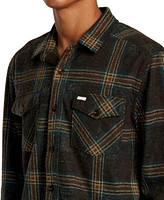 Rvca Men's Vacancy Flannel Long Sleeve Shirt