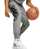 Puma Men's Posterize 2.0 Logo Graphic Fleece Sweatpants