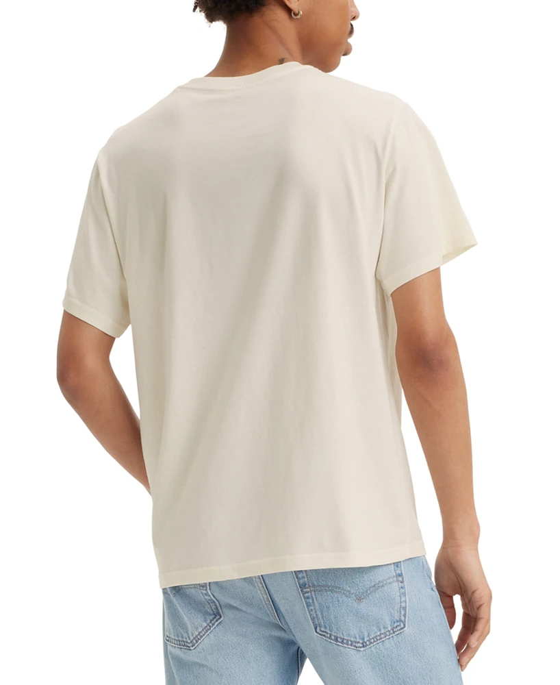 Levi's Men's Relaxed Fit Short Sleeve Crewneck Grizzly Graphic T-Shirt