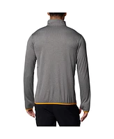 Columbia Men's Gray Tennessee Volunteers Park View Grid Fleece Omni-Wick Half-Zip Jacket