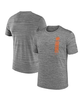 Nike Big Boys and Girls Gray Clemson Tigers Velocity T-Shirt