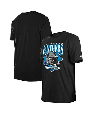 New Era Men's Black Carolina Panthers Team Logo T-Shirt