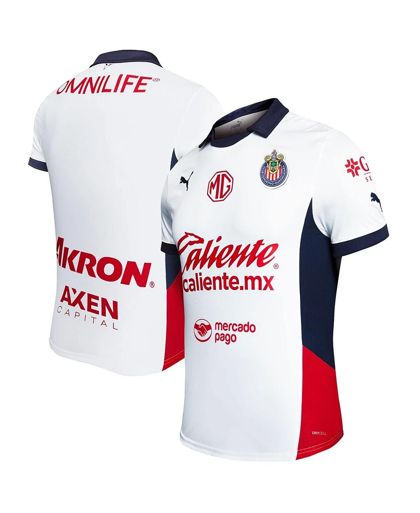 Puma Men's White Chivas 2024/25 Away Replica Jersey