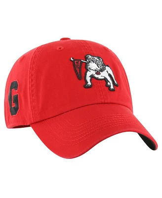 '47 Brand Men's Red Georgia Bulldogs Vintage Sure Shot Franchise Fitted Hat