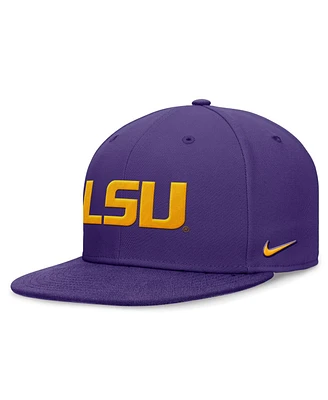 Nike Men's Purple Lsu Tigers On-Field Pro Fitted Hat