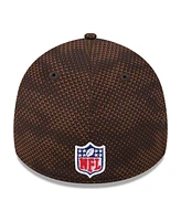 New Era Men's Brown Cleveland Browns 2024 Sideline 39THIRTY Flex Hat