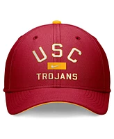 Nike Men's Cardinal Usc Trojans Primetime Swoosh Flex Hat