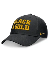 Nike Men's Black Iowa Hawkeyes Local Adjustable Hat