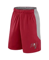 Fanatics Men's Red Tampa Bay Buccaneers Big Tall Team Logo Shorts