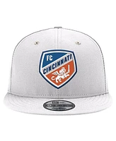 New Era Men's White Fc Cincinnati Jersey Hook 9FIFTY Snapback Hat