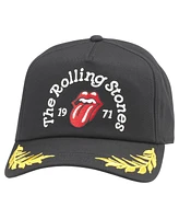 American Needle Men's Black Rolling Stones Club Captain Hat