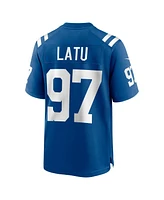 Nike Men's Laiatu Latu Royal Indianapolis Colts 2024 Nfl Draft First Round Pick Player Game Jersey