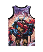 Chalk Line Men's Deadpool Wolverine Besties Venice Jersey