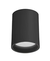 Dainolite 6" Metal Echo 12W Flush Mount with Acrylic Diffuser