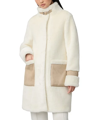 Soia & Kyo Women's Fiala Faux Sherpa Coat