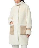 Soia & Kyo Women's Fiala Faux Sherpa Coat