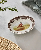 Spode Woodland Pheasant Oval Fluted Dish, Set of 2