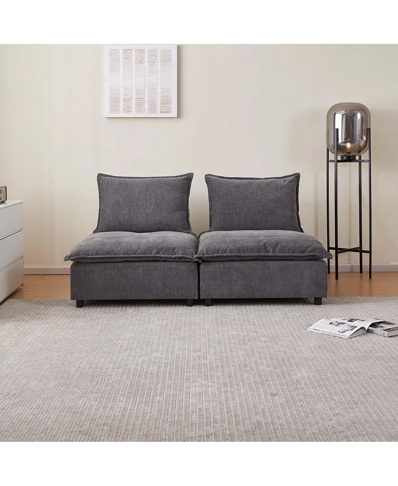 Streamdale Furniture Modern 2-Seater Sofa for Living Room: Comfort and Style