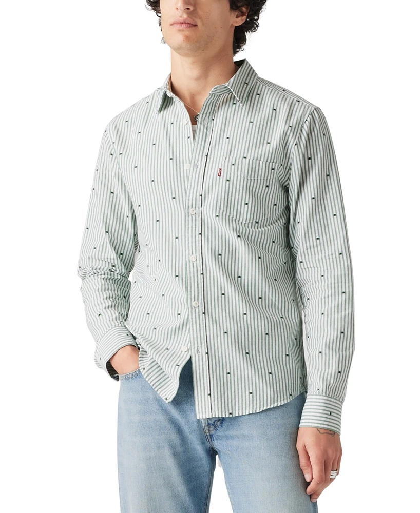 Levi's Men's Classic 1 Pocket Regular-Fit Long Sleeve Shirt