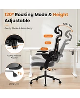 Streamdale Furniture Adjustable High Back Mesh Office Chair with Lumbar Support