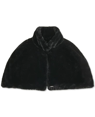 Karl Lagerfeld Paris Women's Faux-Fur Capelet