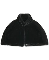 Karl Lagerfeld Paris Women's Faux-Fur Capelet