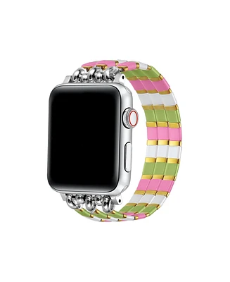 Posh Tech Women's Slim Resin Bracelet Band for Apple Watch 38mm, 40mm, 41mm