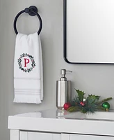 Skl Home Wreath Monogram Cotton Hand Towel, 16" x 26"