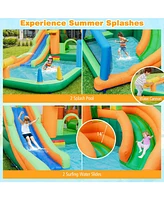 Vebreda Kids Inflatable Water Slide for Yard Lawn (Without Blower)