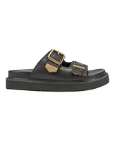 Marc Fisher Ltd Women's Amirra Slip On Casual Flat Sandals