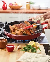 Rachael Ray Nitro Cast Iron 14" Skillet with Side Handles