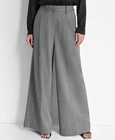 Dkny Women's High-Rise Wide-Leg Pants