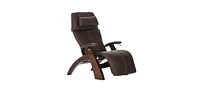 Human Touch Pc-350 Omni-Motion Limited, Dark Walnut, Espresso Pad, Top Grain Leather Zero Gravity Recliner