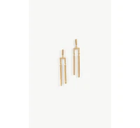 Soko Double Bar Dangle Earrings