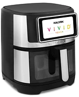 Kalorik Vivid Touch 5-Qt. Air Fryer with High-Resolution Touchscreen