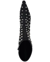 Jeffrey Campbell Fancy-u Mid-Shaft Studded Dress Booties