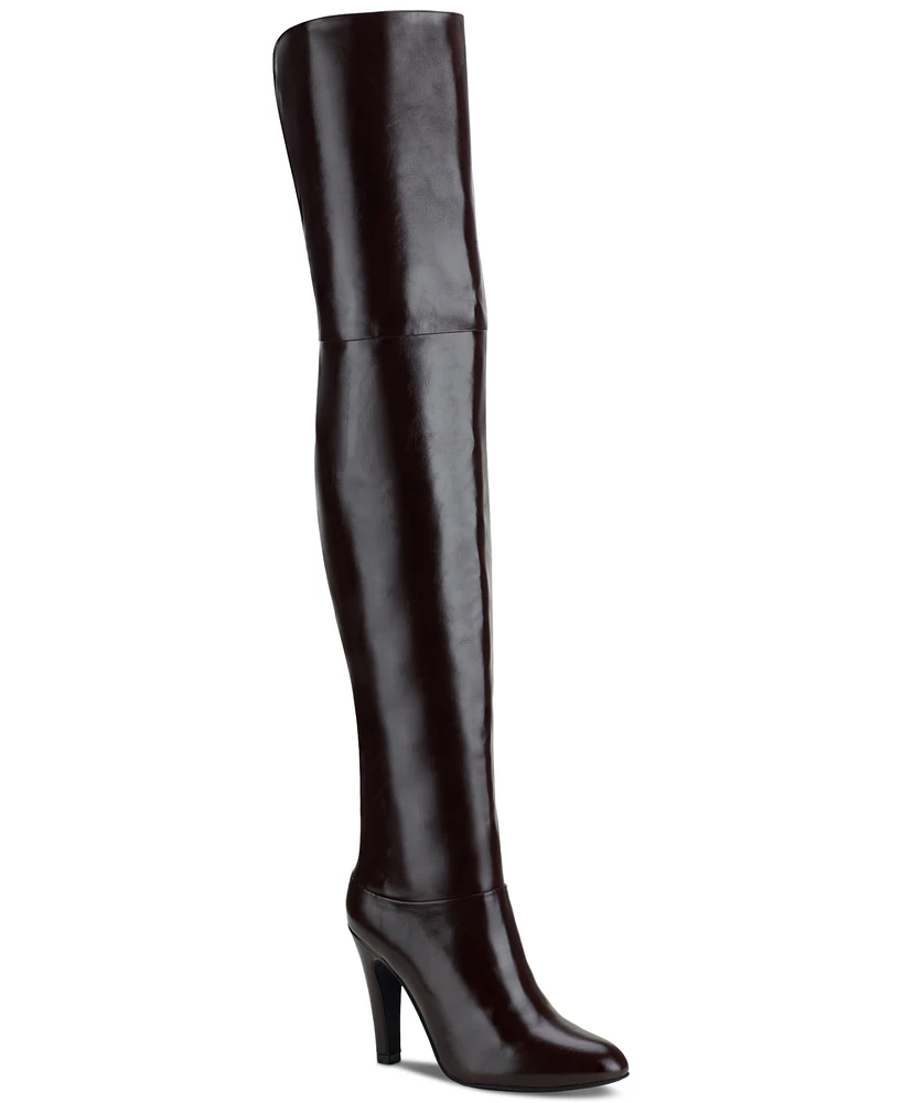 Jeffrey Campbell Overlook Over-the-Knee Heeled Dress Boots