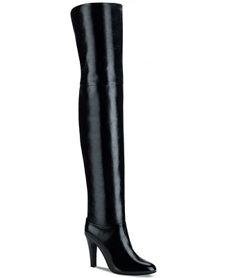 Jeffrey Campbell Overlook Over-the-Knee Heeled Dress Boots