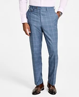 Tayion Collection Men's Classic-Fit Plaid Suit Pants