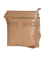 Nicci Ladies' Crossbody Bag with Zipper Design