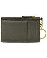 Lauren Ralph Leather Zip Card Case