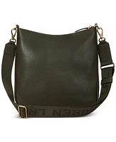 Lauren Ralph Cameryn Pebbled Leather Crossbody