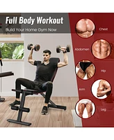 Skonyon Adjustable Weight Bench Strength Training Bench for Full Body Workout