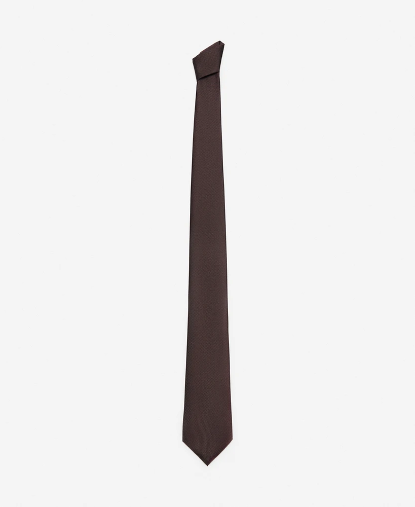 Mango Men's Crease-Resistant Structured Tie