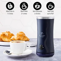 Zulay Kitchen Powerful 4-in-1 Electric Milk Frother and Steamer