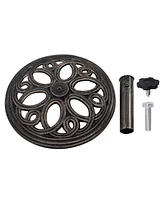 Skonyon 23 Pounds 17 3/4 Inch Round Umbrella Base Stand