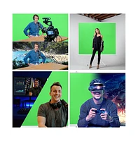 Yescom Integrated Green Screen Backdrop Stand Kit Photography Background Support System