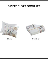 Madison Park Gemma 3-Pc. Duvet Cover Set