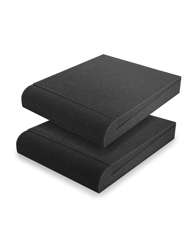 Sonic Acoustics Hexagon Soundproof Panels 6.5" - 2 Pack - Black 2 pack 6.5"